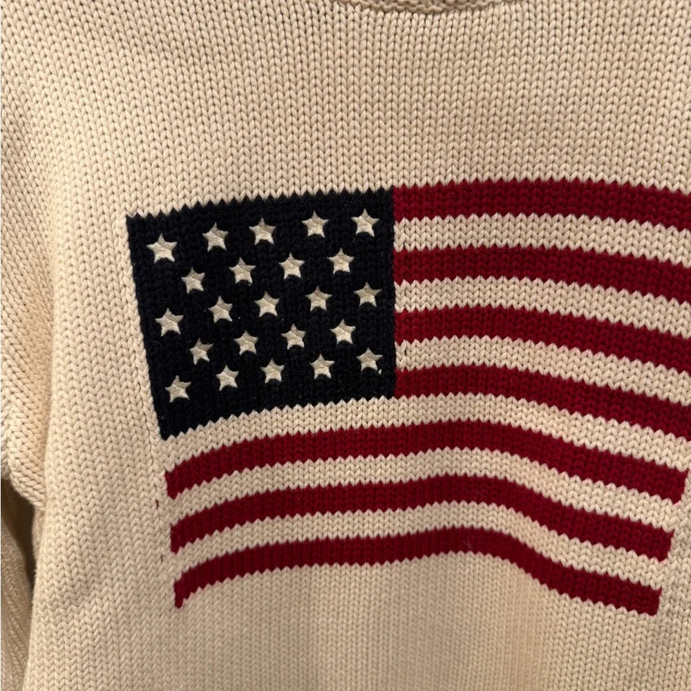 Brandy Melville American Flag Sweater - Picture 3 of 6